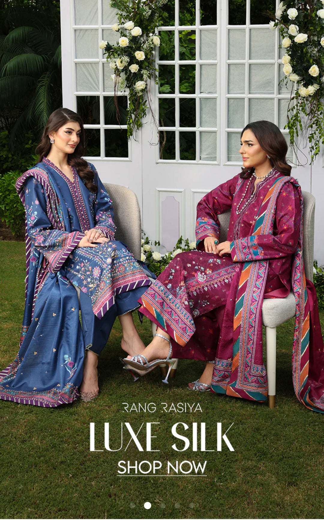 Hoor botique unstitched dhanak dress