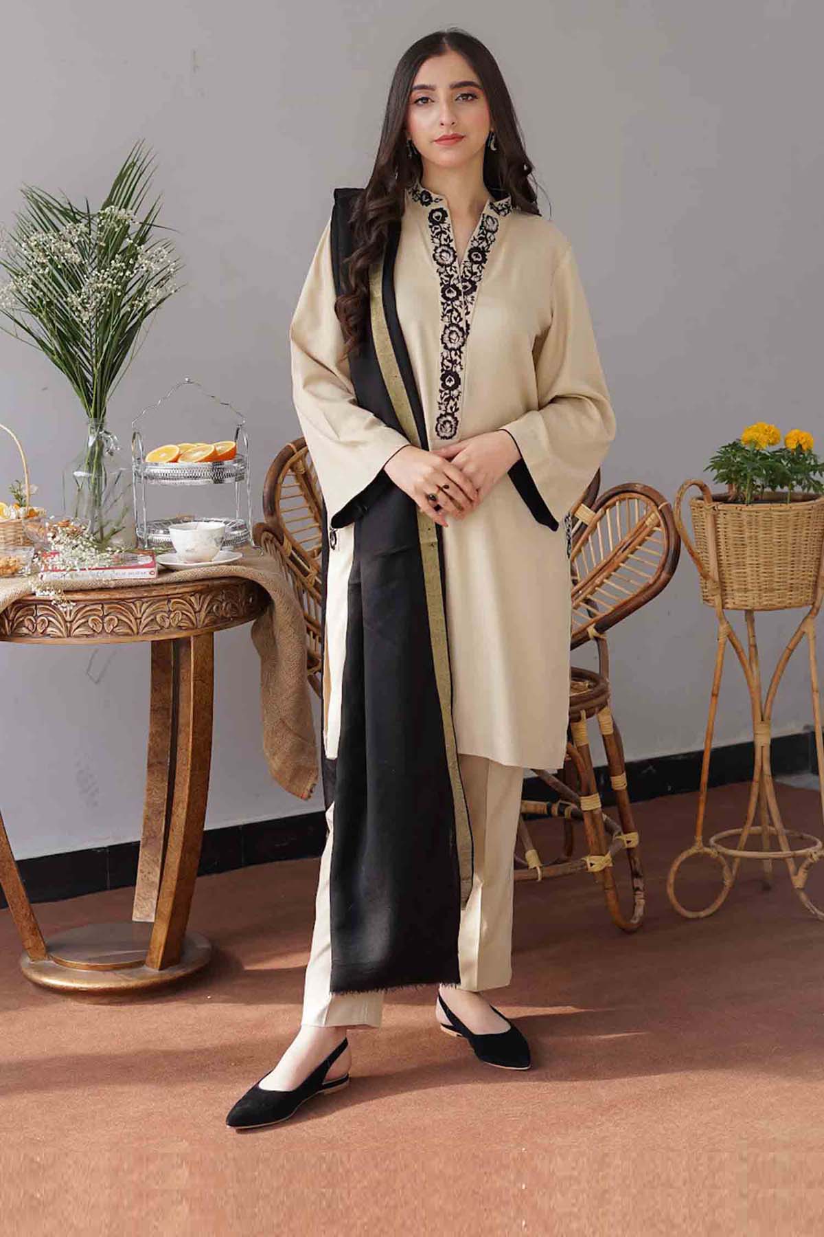 Aisling Unstitched dhanak dress