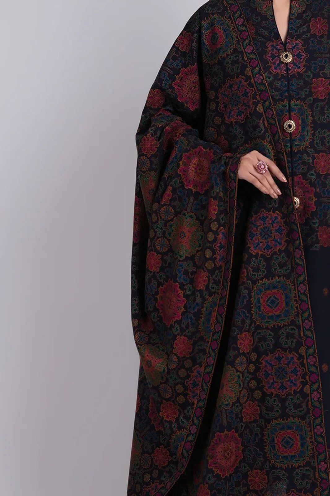 Bareeze Unstitched 3 Pc Dhanak stuff