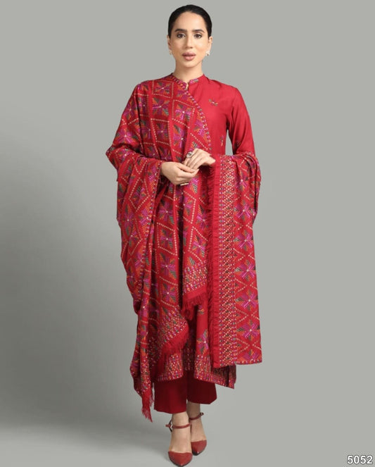Mushk Unstitched 3 Pc Dhanak stuff