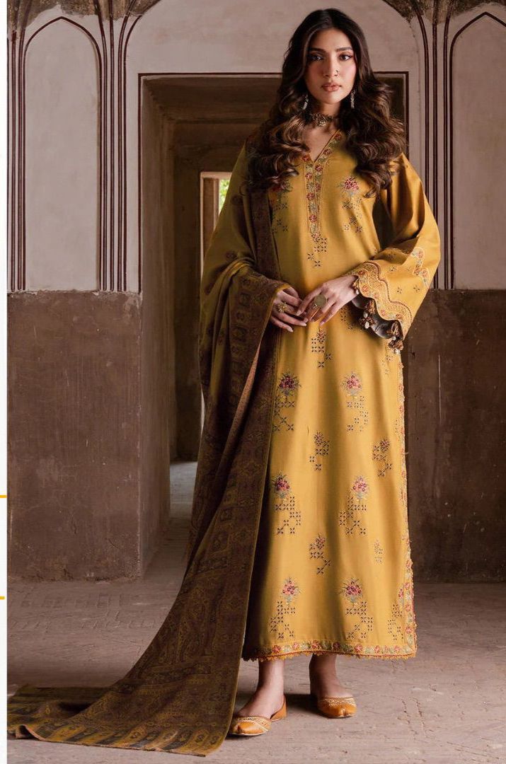 Izel Unstitched 3 Pc Dhanak stuff