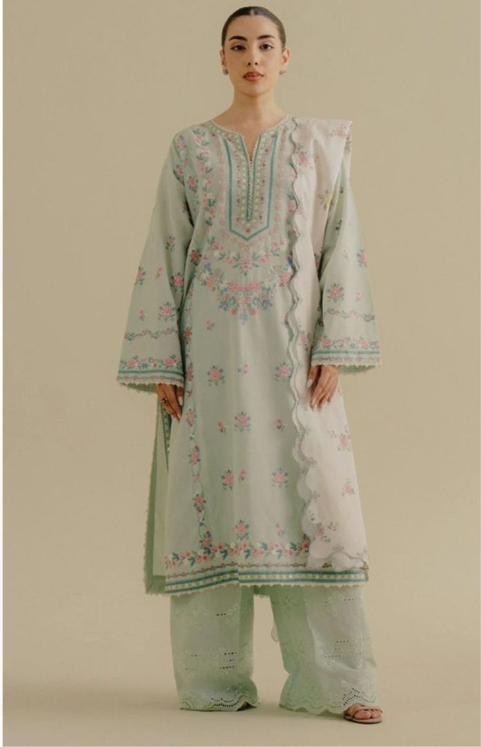 Coco Unstitched 3 Pc Dhanak stuff