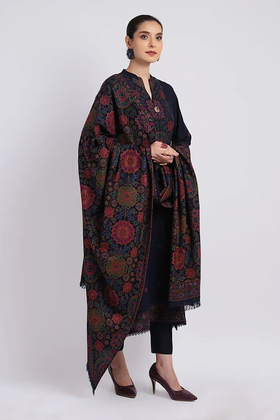 Bareeze Unstitched 3 Pc Dhanak stuff