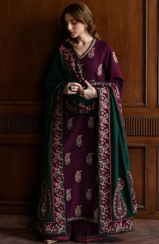 Batik Unstitched 3 Pc Dhanak stuff