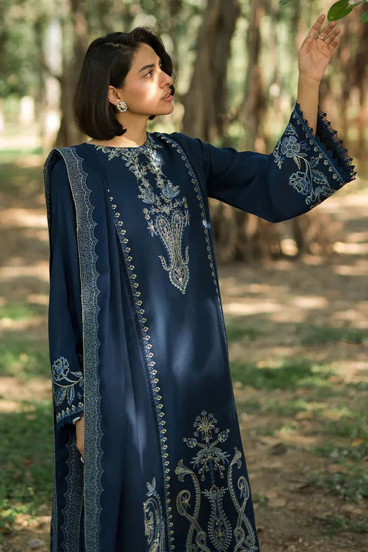 Izel Embroidered Unstitched 3 Pc Dhanak stuff