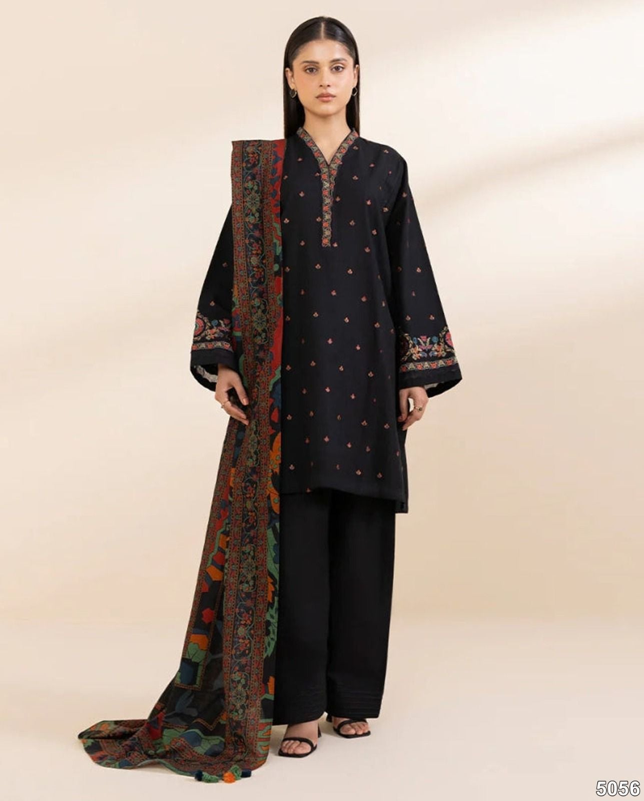 Naqassi Unstitched 3 Pc Dhanak stuff