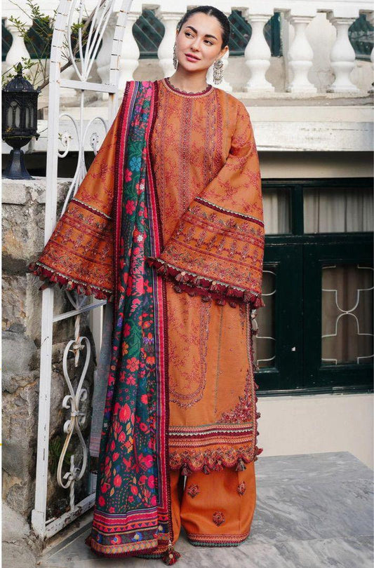 Asim jofa Unstitched 3 Pc Dhanak stuff