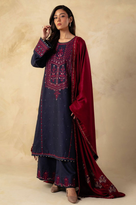 Coco Embroidered Unstitched 3 Pc Dhanak stuff
